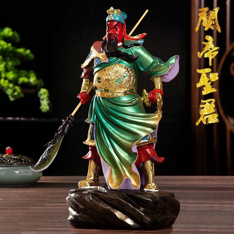 《青城·關聖帝君》忠義武聖關聖帝君像