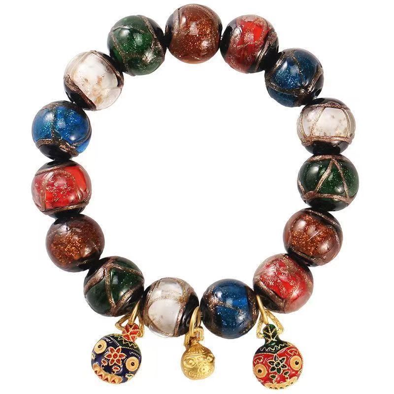 《青城・吞金聚運》琉璃吞金獸手串