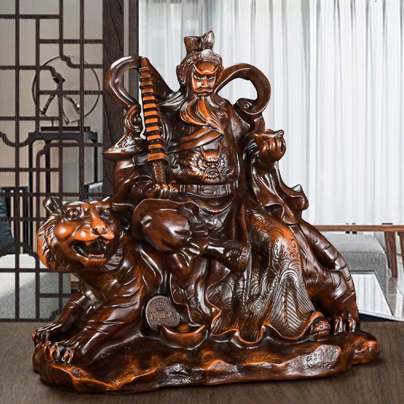 《青城·武財神像》玄坛赵公明武財神像